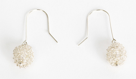 Pear drop earrings
